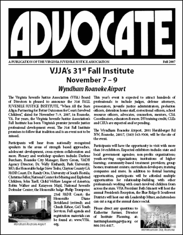 The ADVOCATE: Download or Print the Current Issue