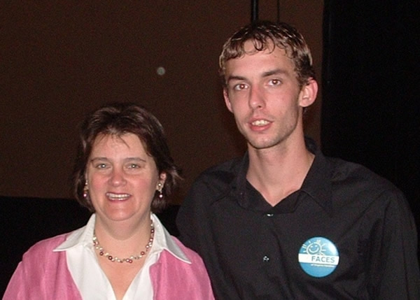 Forrest with Virginia First Lady Anne Holton