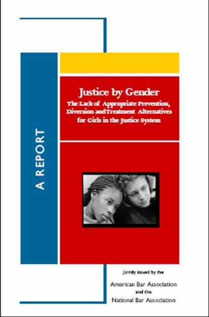 Report Cover - Justice By Gender